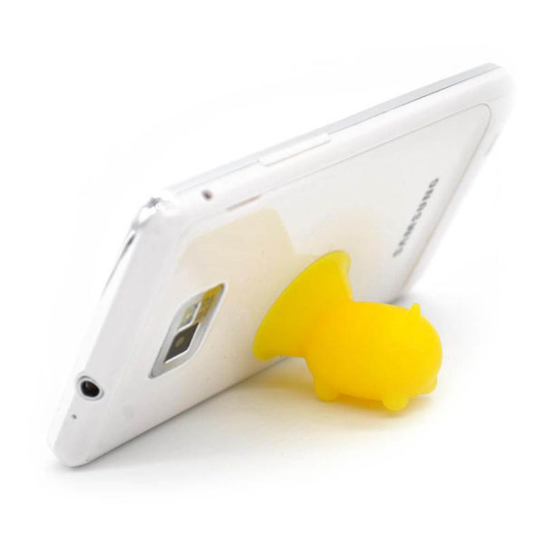 Funny smartphone stand | Yellow