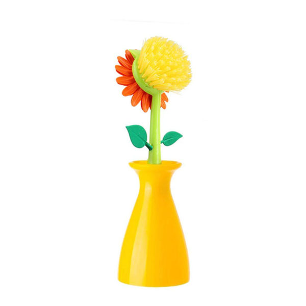 Brosse Fleur | Jaune