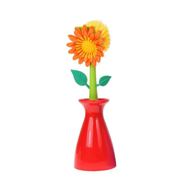 Brosse Fleur | Rouge