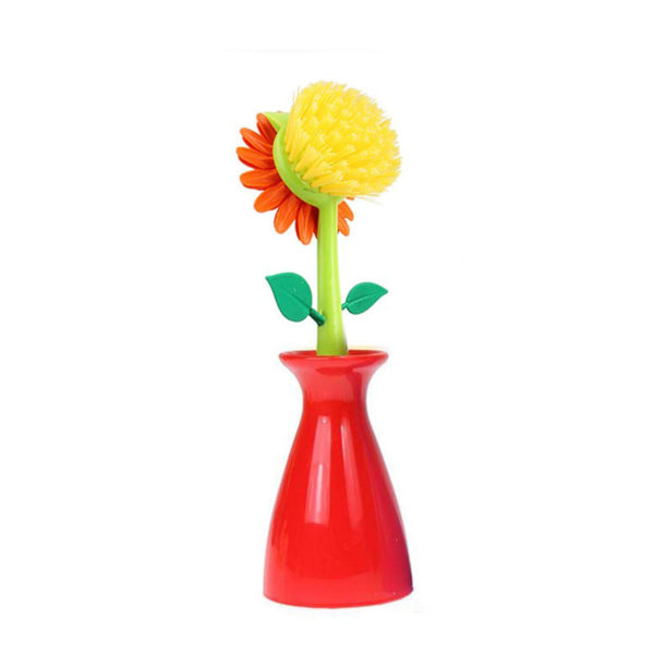 Brosse Fleur | Rouge