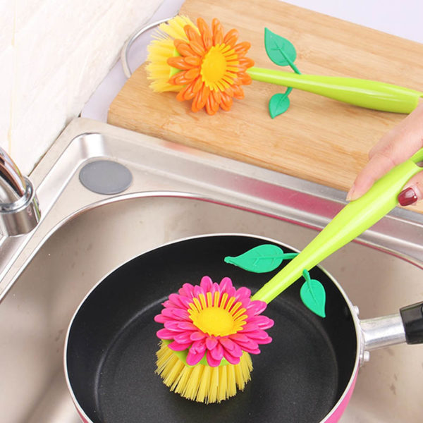 Brosse Fleur | Rouge