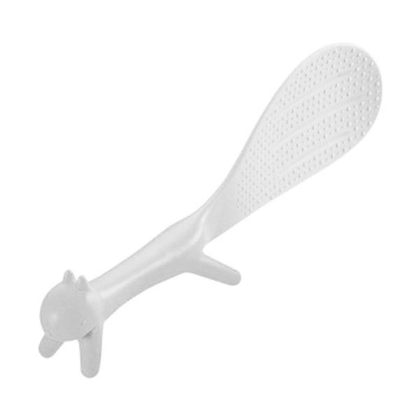 Squirrel rice spoon | White