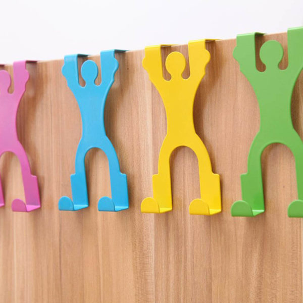 Colorful multifunctional hooks | Yellow