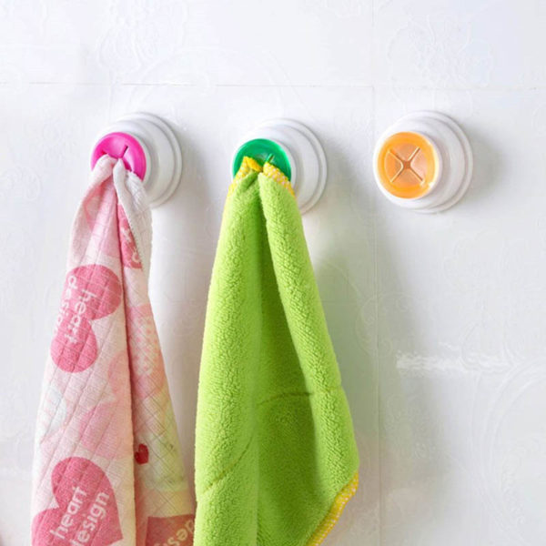 Colorful hook for towel | Pink