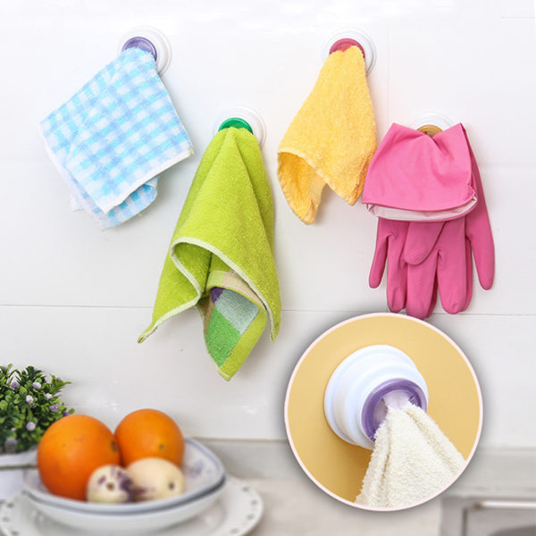 Colorful hook for towel | Green