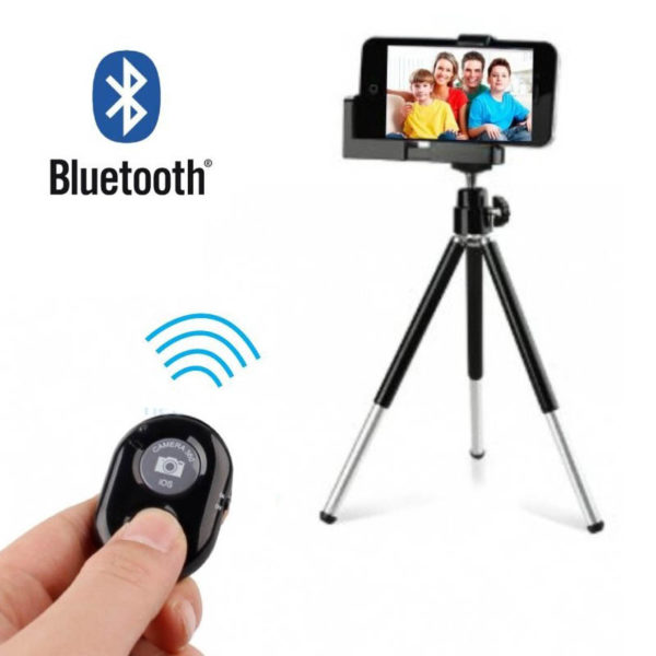 Bluetooth Remote Control for Smartphone | Blue