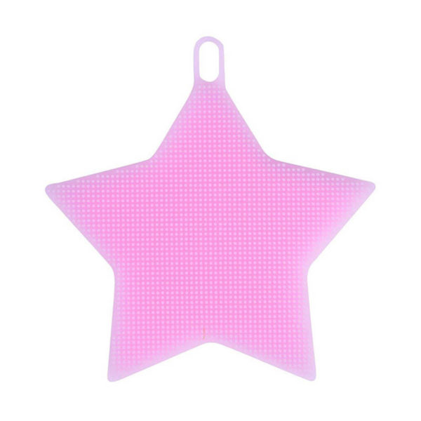 Magic silicone sponge Star | Pink