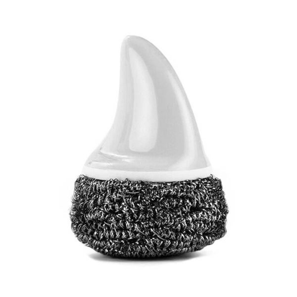 Brosse en acier Requin | Blanc