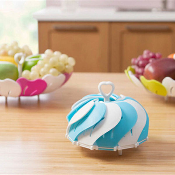 Collapsible fruit basket | Blue