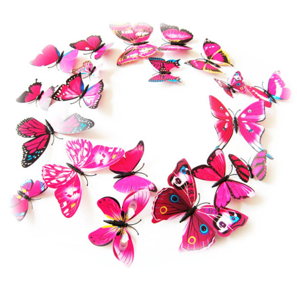 12 Magic Butterflies | Pink