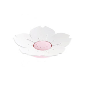 Flower soap dish | White