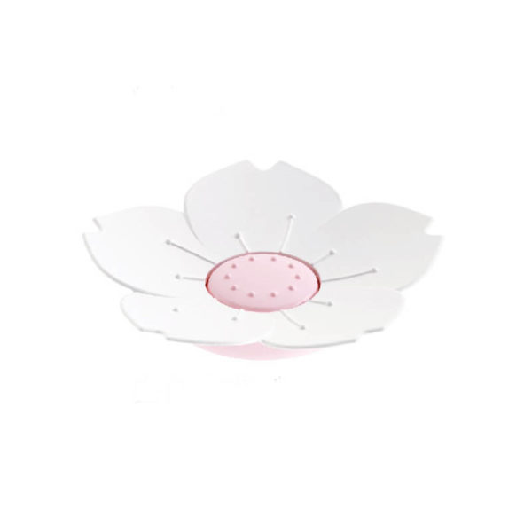 Flower soap dish | White