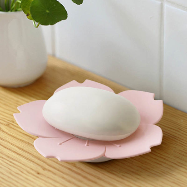 Flower soap dish | Pink