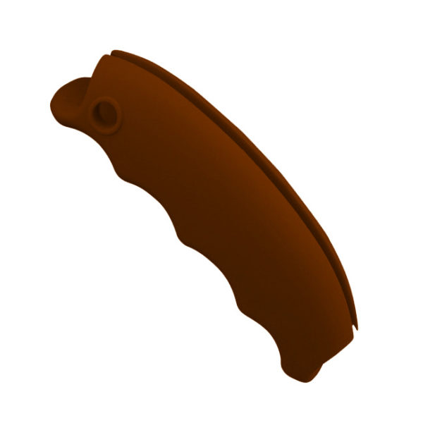 Silicone bag handle | Brown