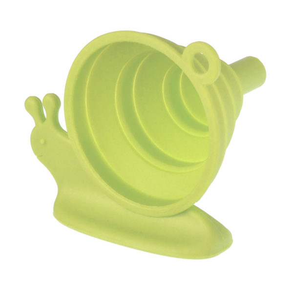 Silicone Snail Funnel | Green