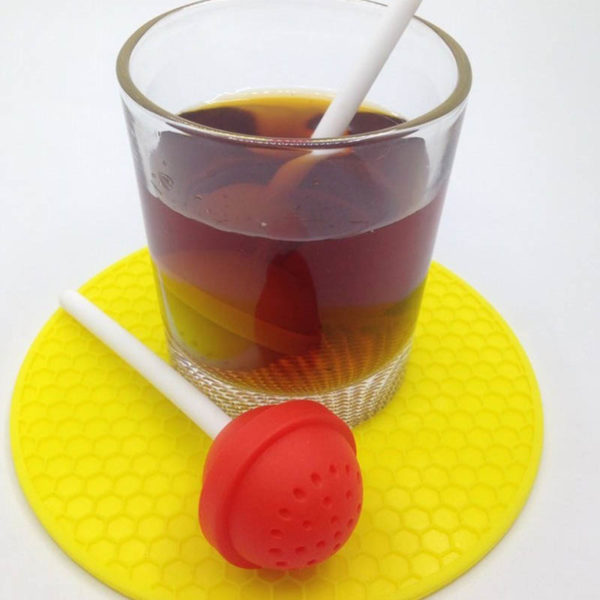 Lollipop Tea infuser | Red