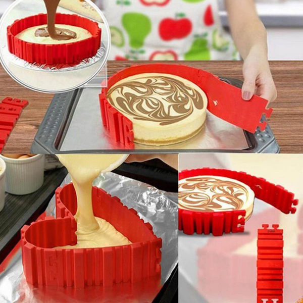 Moule à gâteau personnalisable | Rouge