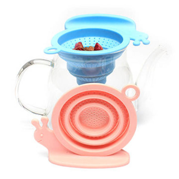 Silicone snail strainer | Pink