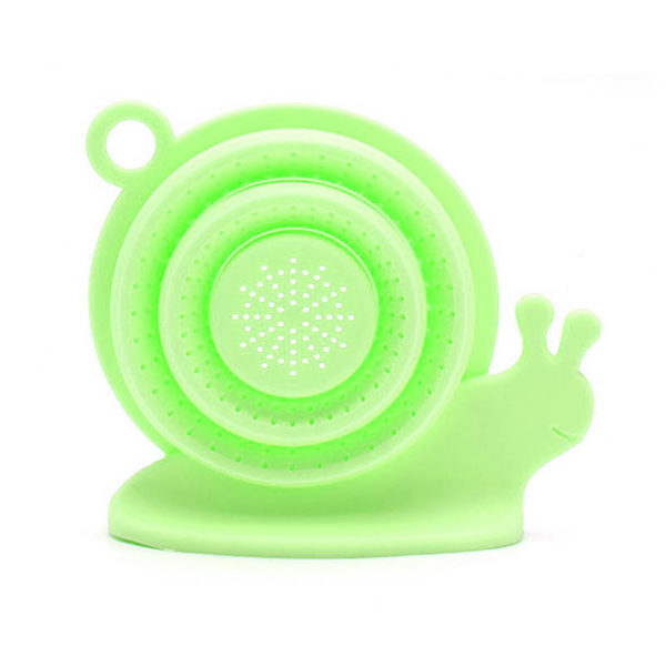 Silicone snail strainer | Green