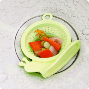 Silicone snail strainer | Green