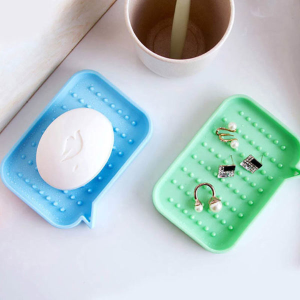 Porte-savon BD en silicone | Vert