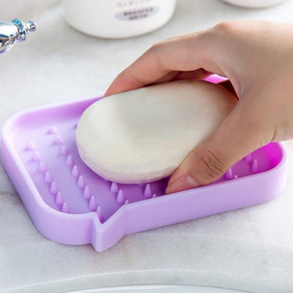 Silicone soap dish Dialogue Box | Blue