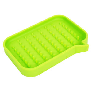 Porte-savon BD en silicone | Vert