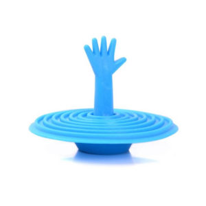 Playful stopper for silicone sink | Blue