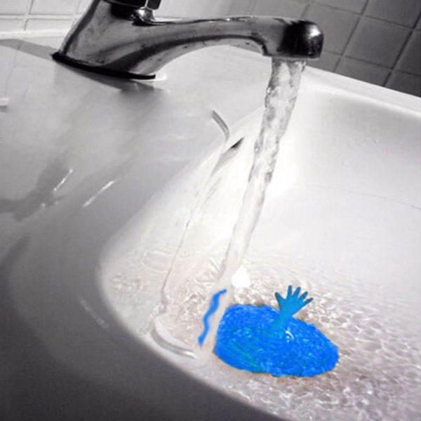 Playful stopper for silicone sink | Blue