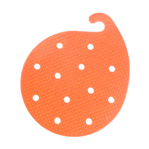 Silicone vegetable brush | Orange