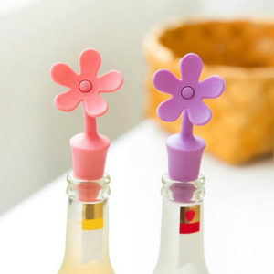 Flower Silicone Stopper | Purple