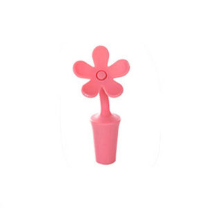 Bouchon en silicone Fleur | Rose