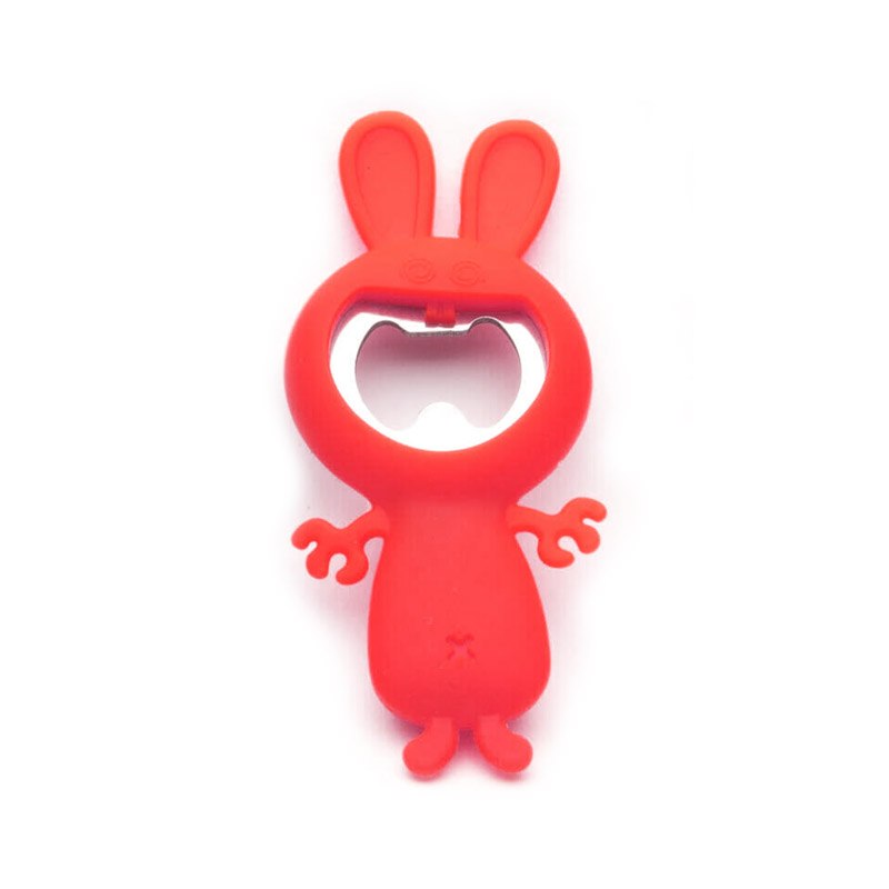 NAVA Décapsuleur Misty - 10,5 x 4,5 cm - Lapin - En silicone - Pour capsules