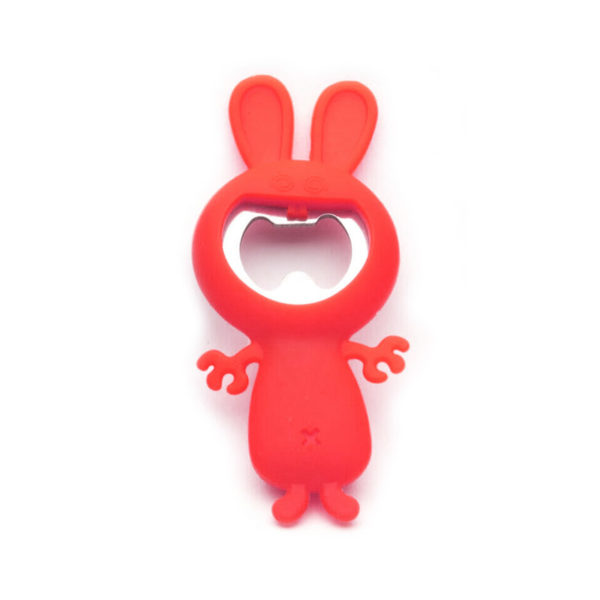 Rabbit bottle opener | Red