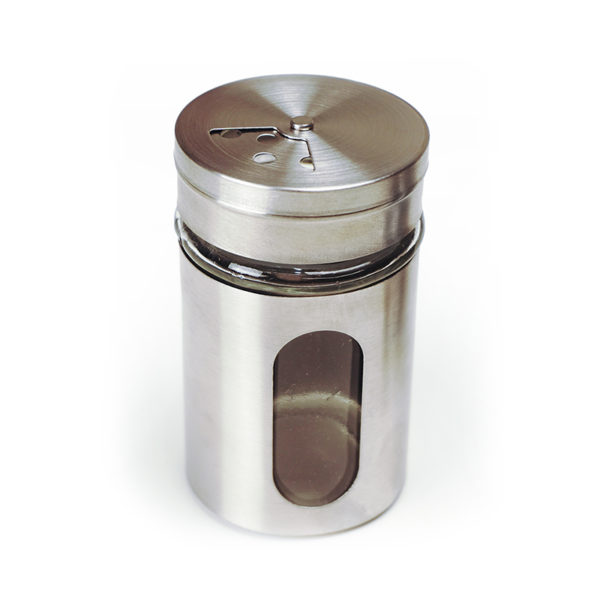 Multifunction dispenser in glass and stainless steel