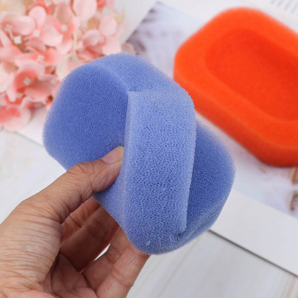 Lot De 4 Porte-Tampons Carrés En Plastique | Pour Coton, Éponges, Maquillage | Rangement Voyage Ou Bureau (70x36mm)
