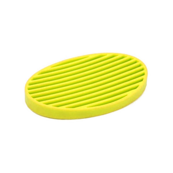Oval colored soap dish | Yellow