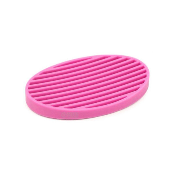 Oval colored soap dish | Pink