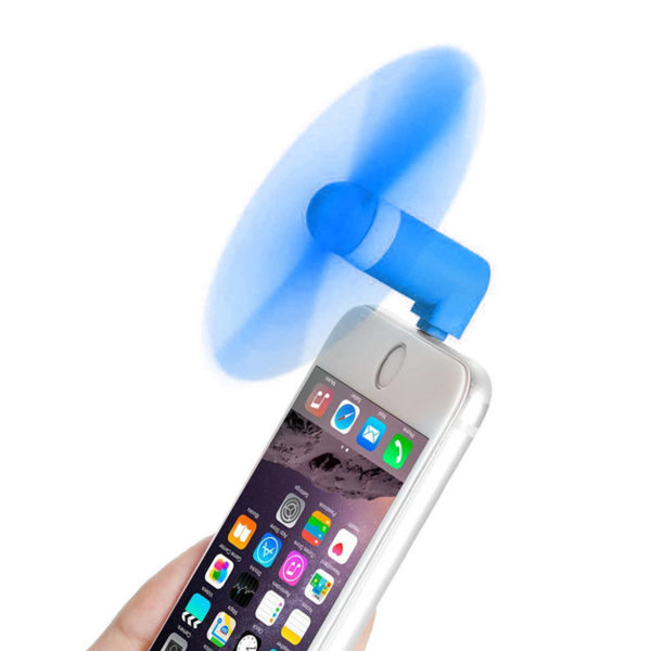 Ventilateur pour smartphone | Bleu