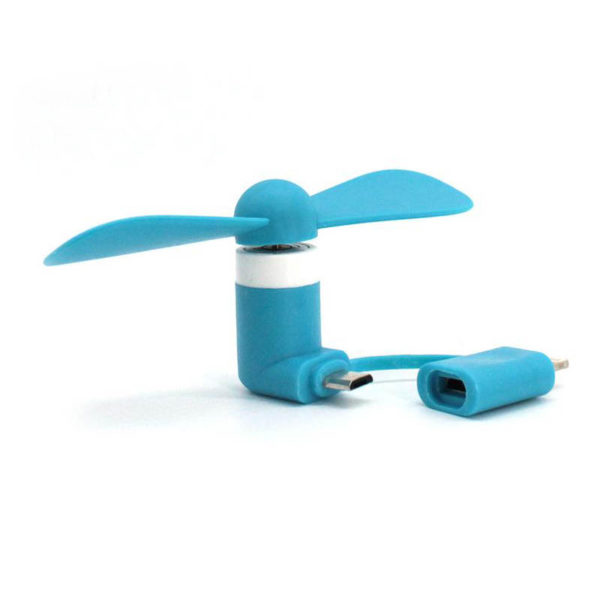 Ventilateur pour smartphone | Bleu