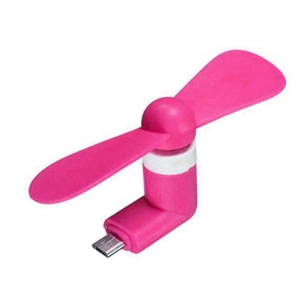 Ventilateur pour smartphone | Rose