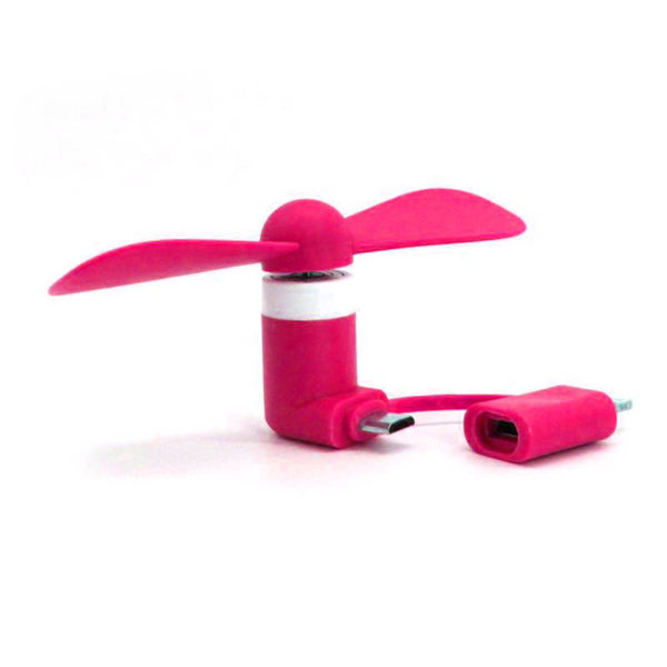 Ventilateur pour smartphone | Rose