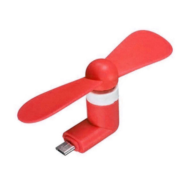 Ventilateur pour smartphone | Rouge