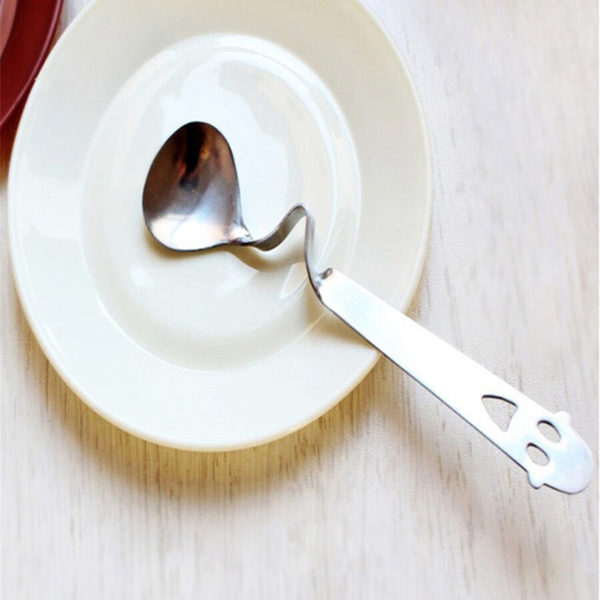 Smart smiling coffee spoon