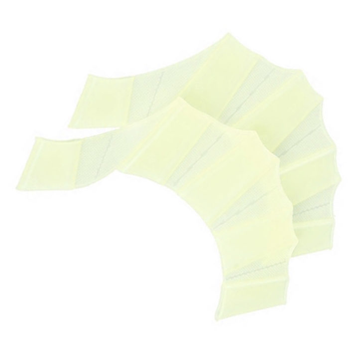 Gants palmés en silicone Jaune 02 Gants palmés en silicone Jaune 02