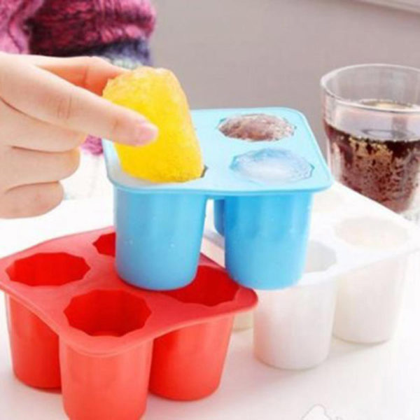 Moule en silicone de shooters glacés | Noir