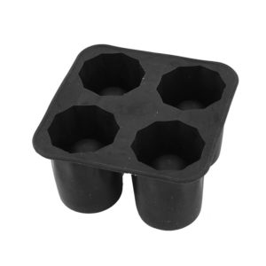 Moule en silicone de shooters glacés | Noir