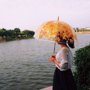 Parapluie Feuillage | Jaune