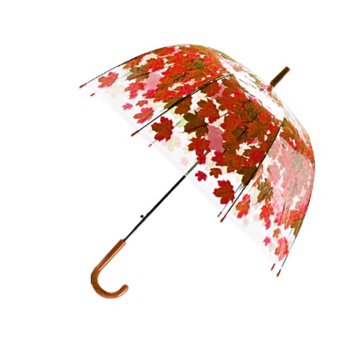 Parapluie feuillage Rouge 01 Parapluie feuillage Rouge 01