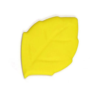Foldable Silicone Glass Leaf | Yellow